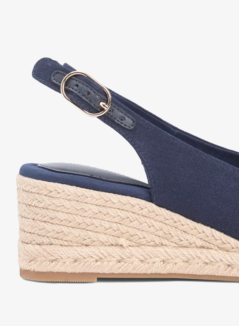 TOMMY HILFIGER  Hemp Slingback Wedge Espadrilles for Women | Best Price UAE